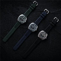 2025 New IXDAO IPOSE Automatic Mechanical Men Watch JD-X07S Dragon Scale Pattern Watch Stainless Steel BWG-9 Diving reloj hombre