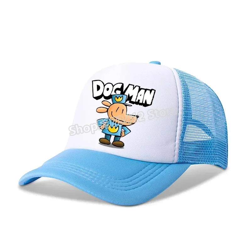 Dog Man Universal Casual Cap Summer Baseball Polyester Hat Adjustable Truck Driver Children Cartoon Peripheral Item Adult Action