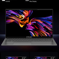 Teclast F17Plus 17.3 inch Laptop Intel N150 16GB RAM 512GB SSD Windows 11 Notebook 180° Flip Computer Backlit Keyboard mini-HDMI