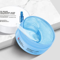 60pcs Hyaluronic Acid Crystal Collagen Eye Mask Anti Dark Circles Remove Eye Bags Moisturizing Firming Eye Patches Skin Care