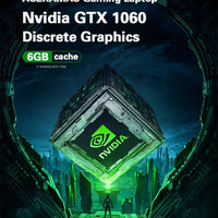 ACEKAMAS 16" Portable Gaming Laptop intel Core i7-6700HQ GTX 1060 IPS Windows 11 Laptops Computer 16GB DDR4 1TB SSD Notebook PC