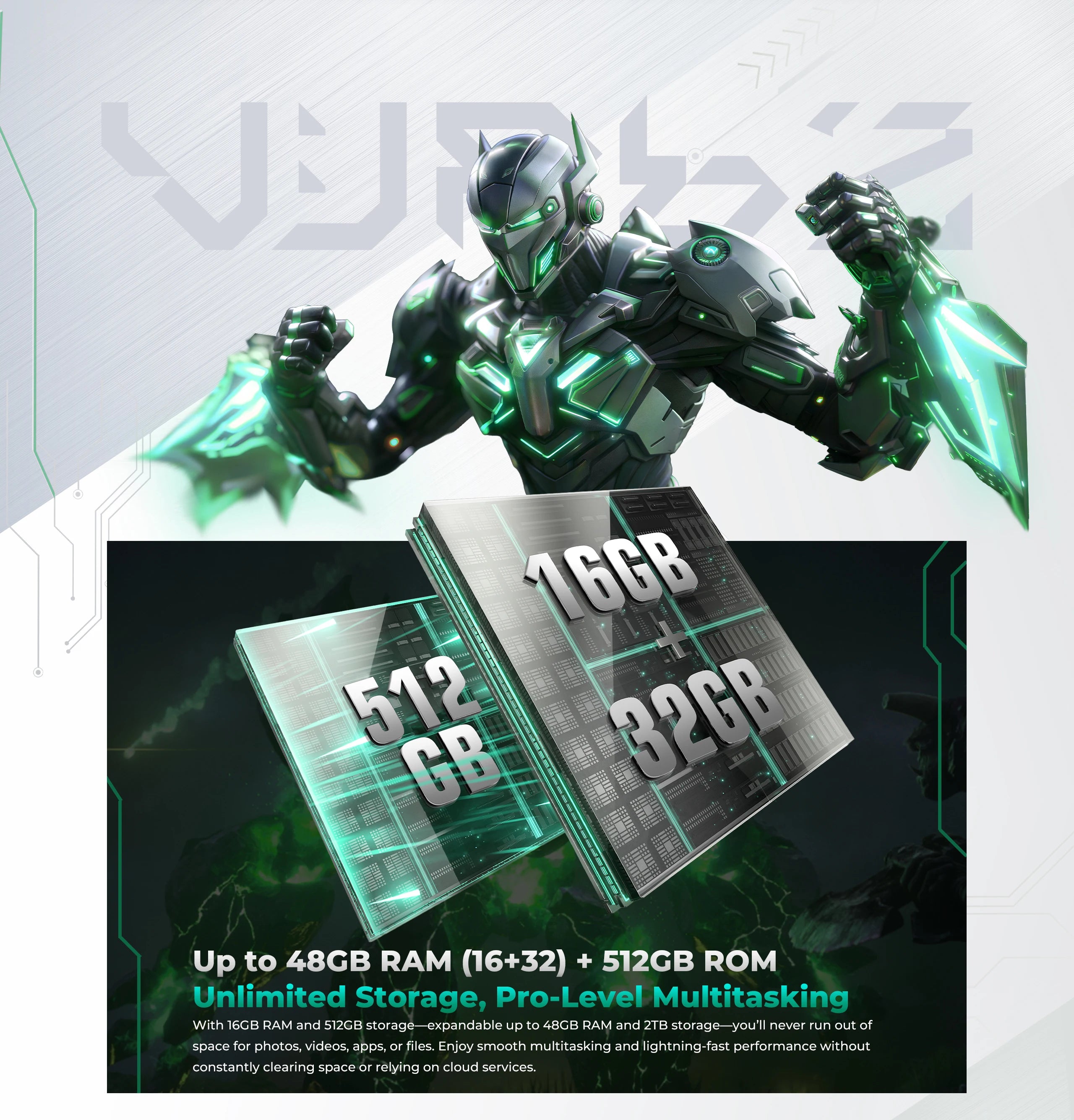 Oukitel WP62 5G Rugged Smartphone 48GB(16+32) +512GB, 6.6" FHD+ 108MP Camera Mobile Phone, 11000mAh 33W, Android 15 Cellphone