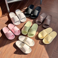 Fashion Men's Summer Ligtweight EVA Indoor Home Sandals Slippers Shoes Men Slippers Outdoor Students Women Comfortable Slides