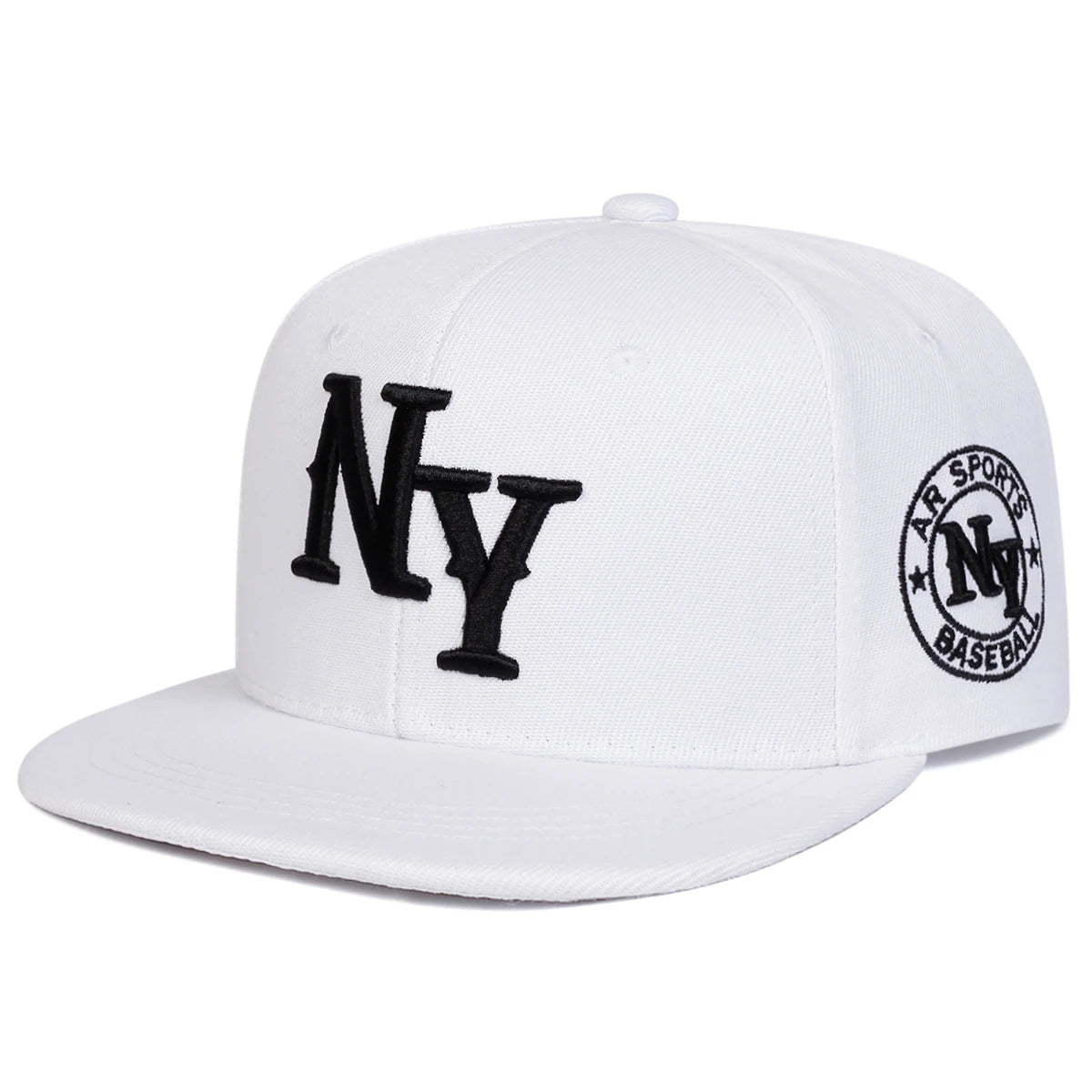 Unisex NY Letter Embroidery Hip-hop Hats Spring and Autumn Outdoor Adjustable Casual Baseball Caps Sunscreen Hat Sports Cap