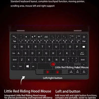 7 Inch Mini Laptop Intel N95 Notebook Touch Screen Portable Netbook Windows 11 Mini PC Micro Computer Bluetooth 4.2 16GB 1TB