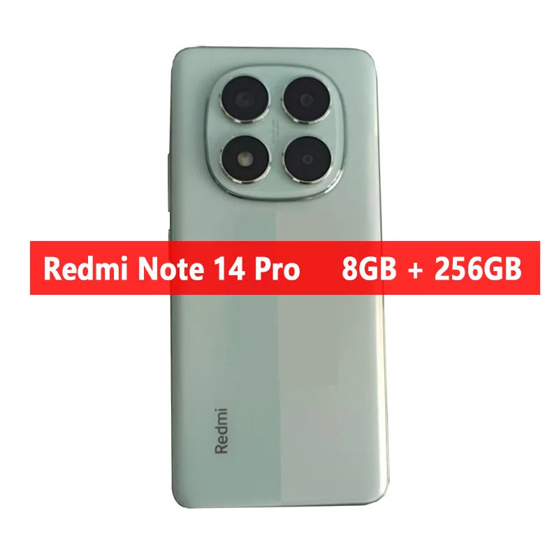 Original Xiaomi Redmi Note 14 Pro 5G MTK Dimensity 7300 Ultra 50MP OIS Camera 5500mAh 6.67" 120Hz Display Smartphone CN Version