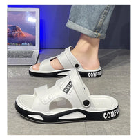 Summer Eva Sandals for Men Fashion Slippers Indoor Lightweight Soft Anti-slip Flats Men's Sandals Outdoor Beach Open-toe Sandals