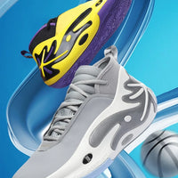 High-quality Men Basketball Shoes for Women Leather Basketball Sneakers Men Outdoor Rubber Anti Slip Sports Training Shoes Male