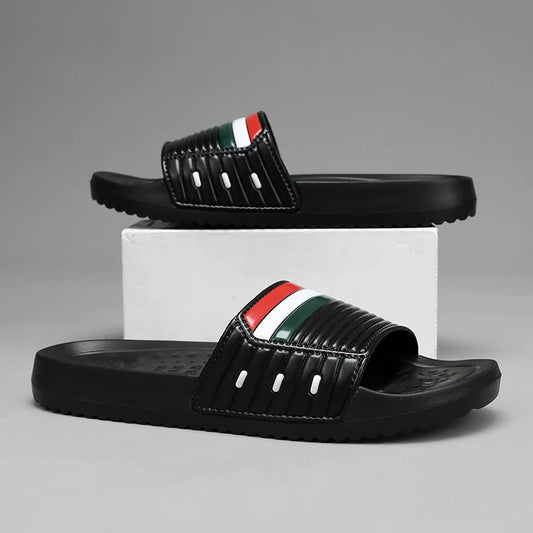 Summer Men's Trend Slides Man Shoes Non-slip Casual Slippers Indoor Outdoor EVA Sandals Beach Garden Sandals Big Size46 47 48