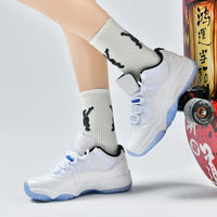 2025 New Spring and Summer Basketball Shoes for Male Students, Versatile Couple Models, Shock-Absorbing Sports Shoes