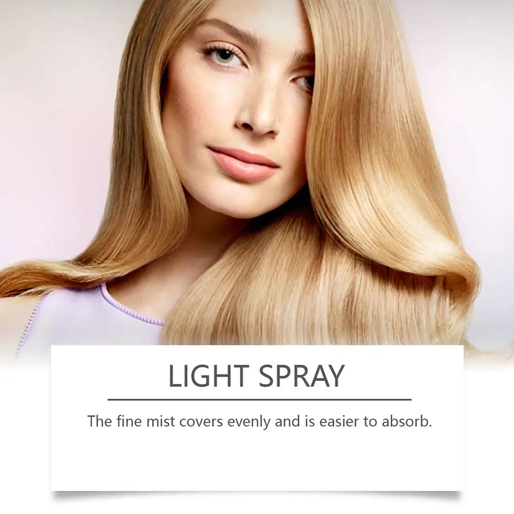 Hair Care Essential Oil Spray Improves Dry And Frizzy Hair, Non-Greasy Lightweight Smooth Hair Strengthening Essential Oil Spray