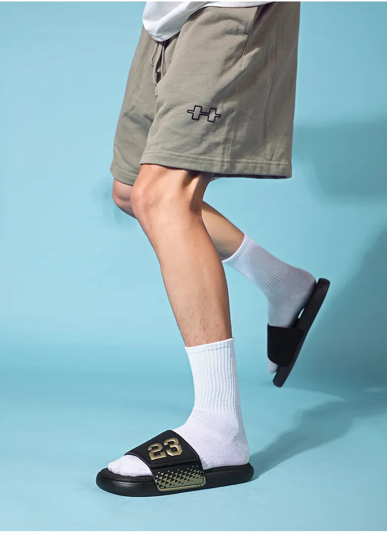 EVA Summer Men's Slippers Unisex Indoor Soft-Soled Anti-slip Sandals Outdoor Trendy Beach Holiday Sandal Shoes for Men Sandalias