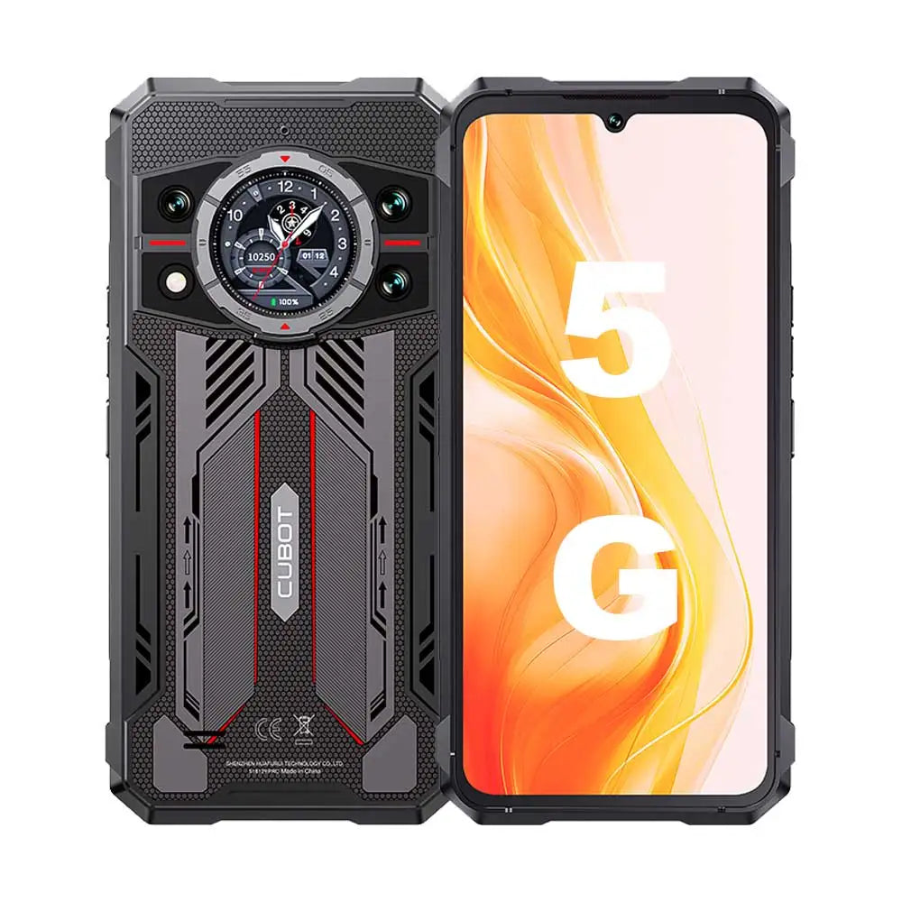 Rugged Smartphone 5G Cubot KingKong 11, 10200mAh Battery, Dimensity 7025, 6nm, 2.5GHz, 32GB RAM(16+16), 256GB ROM,108MP Camera