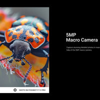 Fossibot F112 PRO 5G Rugged Smartphone 6.88" HD+ 7150mAh 24GB(8+16) 256GB Mobile Phone 50MP Environmentally Friendly Cellphone