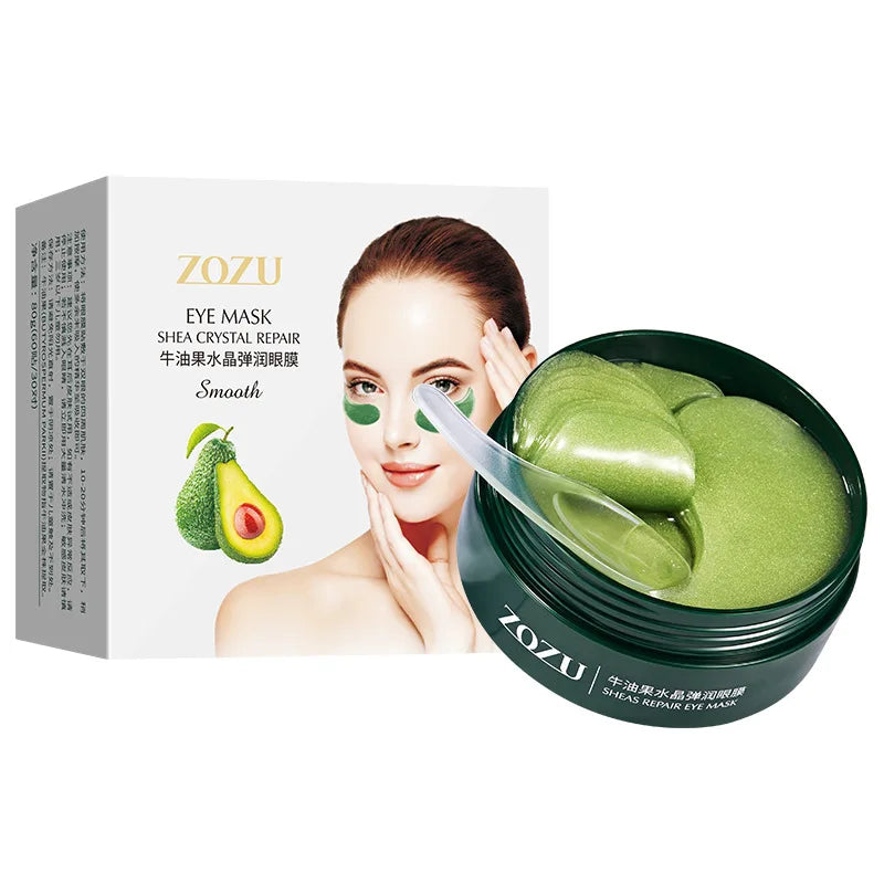 240pcs=120pairs Eye patches Hyaluron Acid & Gold & Seaweed & Black Pearl Hydrating Moisturizing Crystal Collagen Gel Eye Mask