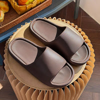 Fashion Men's Summer Ligtweight EVA Indoor Home Sandals Slippers Shoes Men Slippers Outdoor Students Women Comfortable Slides