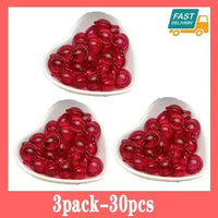 Hair Vitamin Capsule Keratin Oil Repair Frizzy Dry Hair Restore Soft Smooth Shiny Deep Moisturizing Nourishing Scalp Beauty Care