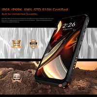 【NEW】OUKITEL WP53 PRO Rugged Phone, 24GB+256GB 11000mAh Android 15 6.52" NFC 50MP Cell Phone