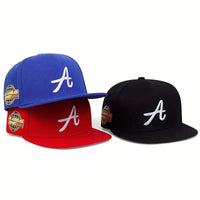 Casual hip-hop punk letter embroidered flat-brimmed baseball cap, sun protection and breathable, ideal for gift-giving