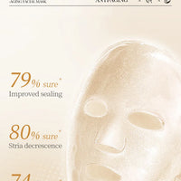 30pcs SADOER Collagen Anti-aging Face Mask Moisturizing Anti-Wrinkle Brightening skincare Sheet Facial Masks Skin Care