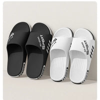 Fashion Men's Slippers Soft Sole Non-slip Men Flip Flops Comfortable Large Size Outdoor Beach Sandals Man Home Bathroom Slippers