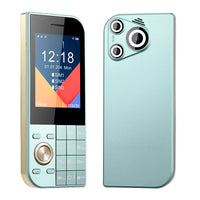 2025 New Push Button Mobile Phone 2.8' Three SIM 3SIM Bluetooth Flashlight MP3 Wireless FM Camera Vibration BigHorn CellPhone