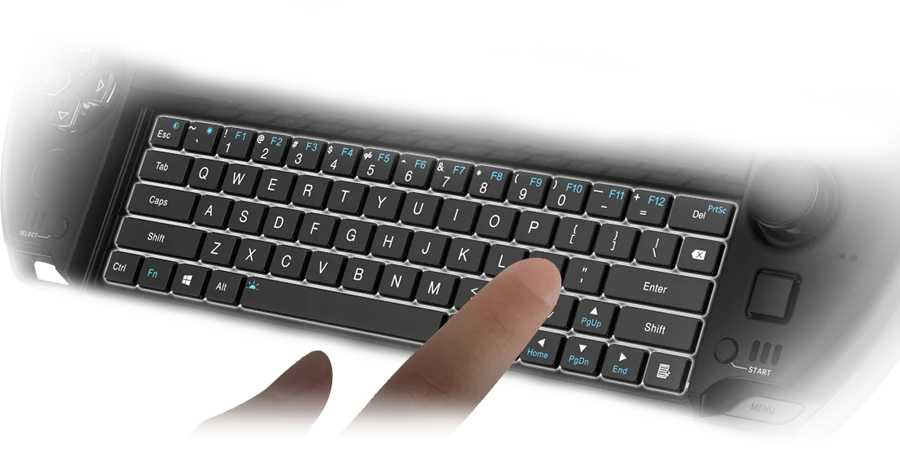 GPD 2025 WIN 4 32GB Memory RAM 1TB 2TB Hard Disk AMD 8840U HX370 Processor Handheld Gaming Portable Laptop Touch Screen Mini PC