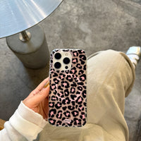 3D Luxury Leopard For Magsafe Grip Tok Phone Case for IPhone 17 16 15 13 Pro Max Wireless Charge Magnetic Stand Holder Cover