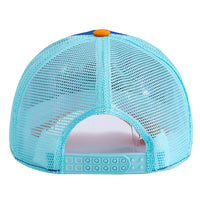 Hot Sale Unisex Summer Fishing Cap Breathable Mesh Trucker Hat Men Women Big Truck Embroidered Pattern Snapback Outdoor Hat