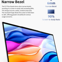 Teclast F17Plus 17.3 inch Laptop Intel N150 16GB RAM 512GB SSD Windows 11 Notebook 180° Flip Computer Backlit Keyboard mini-HDMI