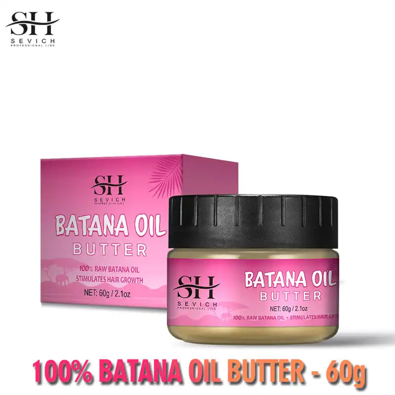 100% Pure Batana Oil From Honduras Natural Batana Butter For Hair Growth Alopecia Areata Hair Loss Treatment For Men & Women