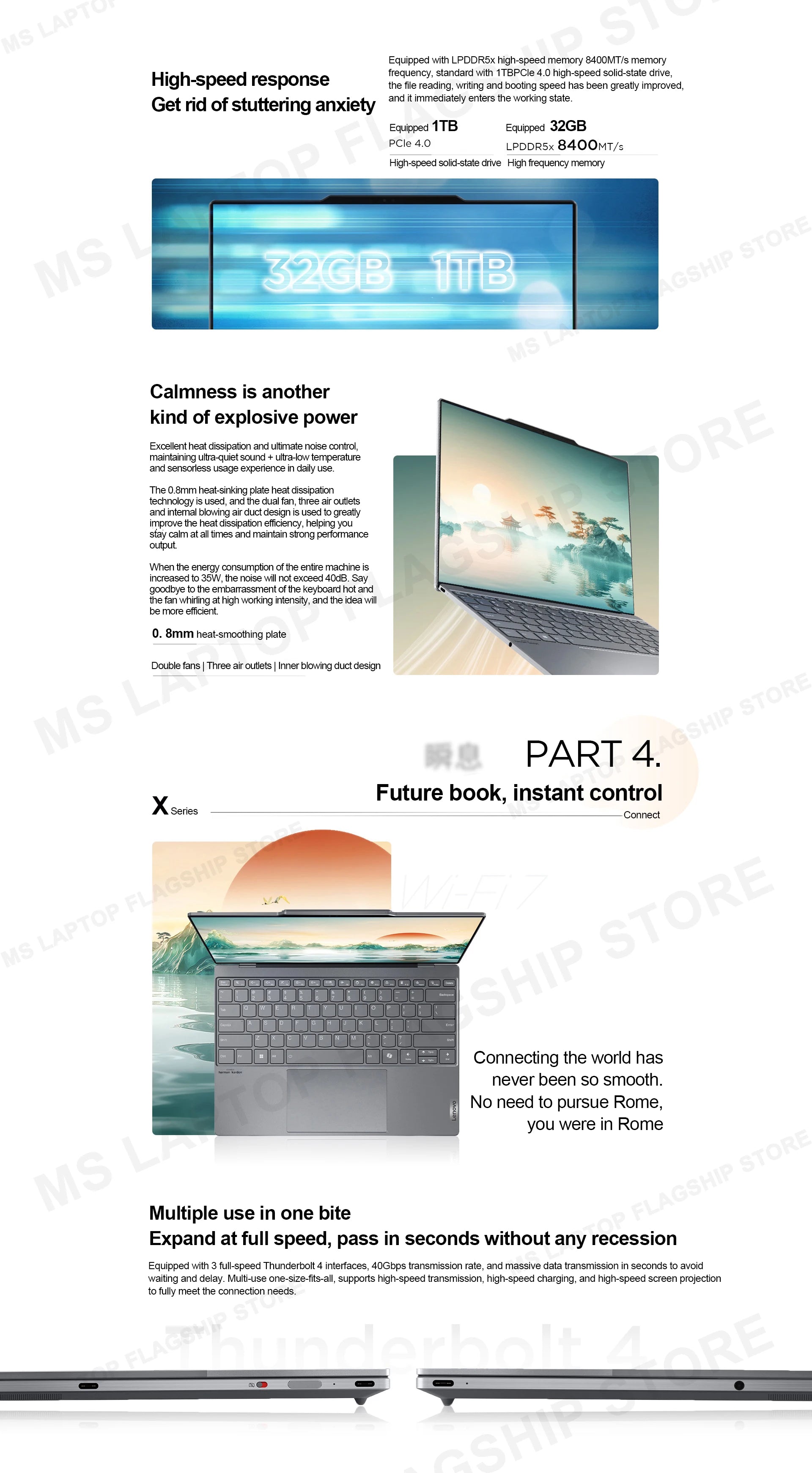 【2025 New】Lenovo ThinkBook X 32G+1T Ultra5/Ultra9/ARC 13.5inch 2.8K 120Hz （Optional Touch Version）