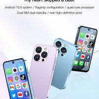 SOYES XS19 Mini Smartphone 3.88in 2GB RAM 16GB ROM Android10.0 With Facial Recognition Dual SIM Standby 3G Network Small Phone