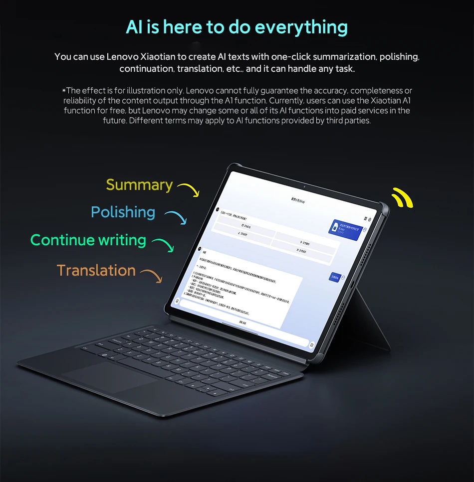 Global ROM Lenovo Xiaoxin Pad Pro 2025 Tablet Lenovo Xiaoxin Pad Pro 12.7 inches 144Hz Display MTK Dimensity 8300 10200mAh