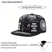 2025 Personalized New Dagger Graffiti Street Pop Hip Hop Hat Outdoor Sports Sunshade Hat Daily Commuter Flat Edge Baseball Hat
