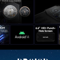 IIIF150 B3C Rugged Smartphone Dual Display 16GB 256GB 50MP Camera 10800mAh Android 14 Ultra-Thin Rugged Phone Global Version