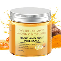 50g Turmeric Vitamin C Hand and Foot Mask, Plant Care, Moisturizing and Moisturizing, Instant Wash, Smooth Repair, Light Skin Nutrition, One Step Fresh Skin