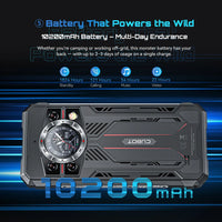 Rugged Smartphone 5G Cubot KingKong 11, 10200mAh Battery, Dimensity 7025, 6nm, 2.5GHz, 32GB RAM(16+16), 256GB ROM,108MP Camera