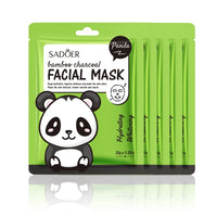 5pcs SADOER Cartoon Fresh Fruit Facial Mask Anti Wrinkle Moisturizing Soothing Brightening Hydrating Face Mask Skin Care