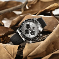 40mm New V2 PAGANI DESIGN Men's Quartz Watches Sapphire Retro Chronograph Stainless Steel Waterproof Watch Men Relogio Masculino