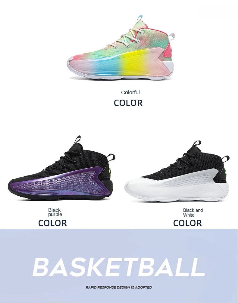 High-quality Edwards basketball shoes cushioning and breathable men's and women outdoor sports running shoes