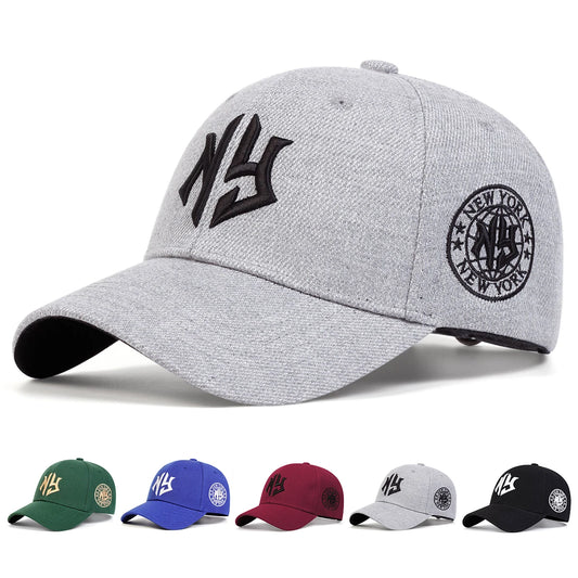 Unisex NG Letter Embroidery Baseball Caps Spring Autumn Outdoor Adjustable Casual Hats Sunscreen Hat Sports Golf Cap