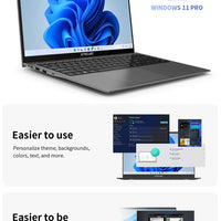 Teclast F17Plus 17.3 inch Laptop Intel N150 16GB RAM 512GB SSD Windows 11 Notebook 180° Flip Computer Backlit Keyboard mini-HDMI