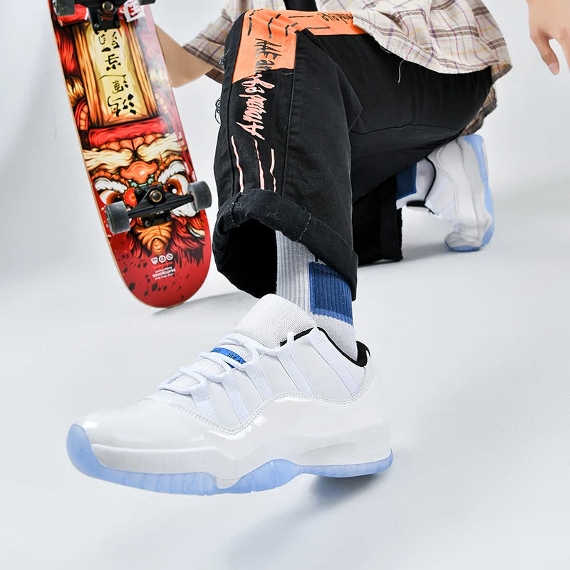 2025 New Spring and Summer Basketball Shoes for Male Students, Versatile Couple Models, Shock-Absorbing Sports Shoes