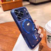 17ProMax Cases Original Soft Magsafe Case for iPhone 17 Pro Max iPhone17 ProMax Transparent Lens Film Wireless Charging Cover