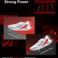 Li-Ning Men's FEIDIAN 5 CHALLENGER Racing Running Shoes SUPER BOOM Cushion CARBON-FIBER PLATE LiNing Competitive Sneaker ARMV001