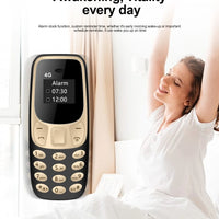 SERVO BM10 4G Mini Button Function Phone Speed Dial Auto Call Recorder Blacklist 2 SIM Small Mobile Phone Multilingual 2025 New