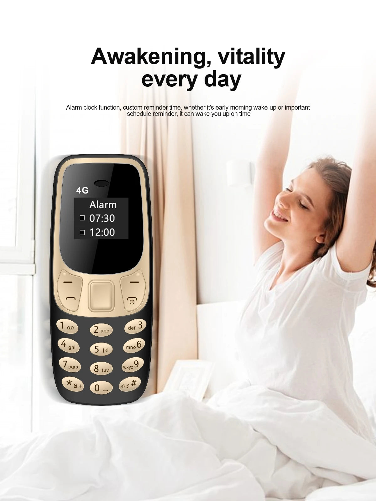 SERVO BM10 4G Mini Button Function Phone Speed Dial Auto Call Recorder Blacklist 2 SIM Small Mobile Phone Multilingual 2025 New