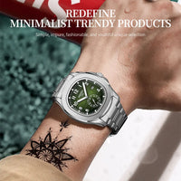 NIBOSI Brand Luxury Mens Watch Waterproof Luminous Digital Design Quartz Watch Casual Belt Date Watches For Men reloj hombre