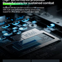 7 Inch Mini Laptop Intel N95 Notebook Touch Screen Portable Netbook Windows 11 Mini PC Micro Computer Bluetooth 4.2 16GB 1TB